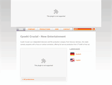 Tablet Screenshot of cyoshicrucial.com